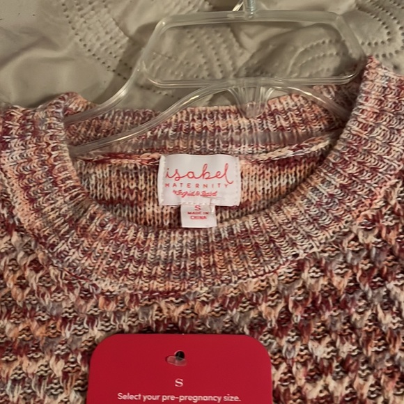 NWT Isabel Maternity Long Sleeve Sweater, Size: Small - Picture 6 of 11